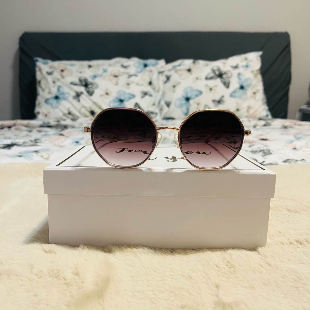Spring Hinge Sunglasses Rose gold